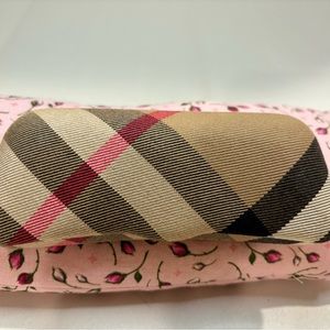 Burberry eyeglass case